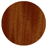 wood finish sample: mahogany