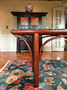 braced arch dining table