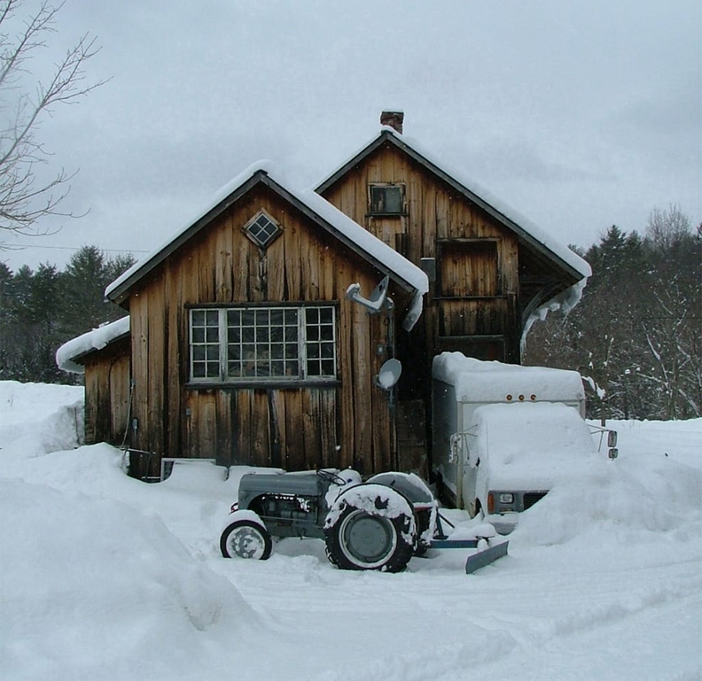 The Cold River Funiture woodshop